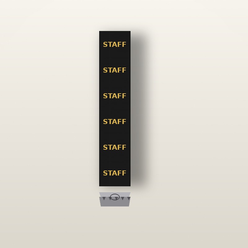 Timsah klipsli boyun askı ipi - Geniş metal klipsli kart askısı lanyard